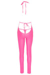 Cottelli Party Pink Jumpsuit | Angel Clothing