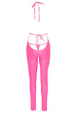 Cottelli Party Pink Jumpsuit | Angel Clothing