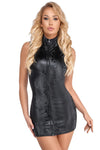 Cottelli Party Snake Skin Look Dress | Angel Clothing