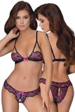 Cottelli Lingerie Pink Lingerie Set | Angel Clothing