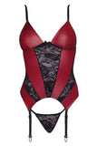 Cottelli Lingerie Red Basque | Angel Clothing