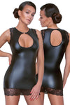 Cottelli Party Black Wetlook Dress