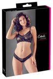 Cottelli Lingerie Black Lingerie Set | Angel Clothing