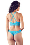 Cottelli Lingerie Blue Lingerie Set (L/XL) | Angel Clothing