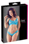 Cottelli Lingerie Blue Lingerie Set (L/XL) | Angel Clothing