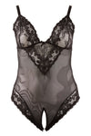 Cottelli Collection Plus Size Crotchless Body | Angel Clothing
