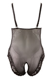 Cottelli Collection Plus Size Crotchless Body | Angel Clothing