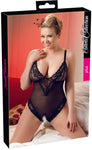 Cottelli Collection Plus Size Crotchless Body | Angel Clothing