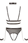 Cottelli Bondage Crotchless Body with Chains | Angel Clothing