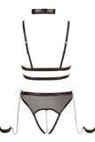 Cottelli Bondage Crotchless Body with Chains | Angel Clothing