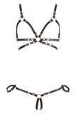 Cottelli Bondage Strap Bikini | Angel Clothing