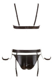Cottelli Bondage Suspender Set | Angel Clothing