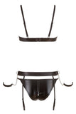 Cottelli Bondage Suspender Set | Angel Clothing