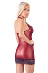 Cottelli Collection Halterneck Dress Red | Angel Clothing