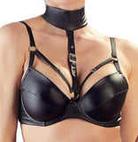 Cottelli Lingerie Wetlook Suspender Set | Angel Clothing