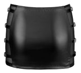 Cottelli Party Mini Skirt with Buckles | Angel Clothing