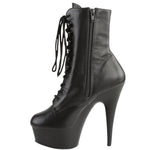 Pleaser DELIGHT-1020 Boots Leather | Angel Clothing