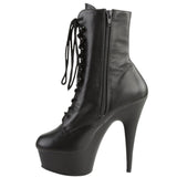 Pleaser DELIGHT-1020 Boots Leather | Angel Clothing