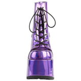 DemoniaCult CAMEL 203 Boots Purple | Angel Clothing