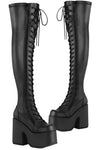 DemoniaCult CAMEL 300 Boots | Angel Clothing