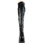 DemoniaCult CAMEL 300WC Boots WIDE CALF | Angel Clothing