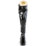 DemoniaCult CAMEL 300WC Boots WIDE CALF | Angel Clothing