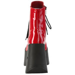 DemoniaCult Dynamite 106 Red Patent Boots | Angel Clothing