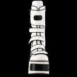 DemoniaCult KERA 108 White Boots (UK6, 8) | Angel Clothing