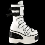 DemoniaCult KERA 108 White Boots (UK6, 8) | Angel Clothing