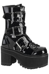 DemoniaCult RANGER 308 Boots Patent (UK4) | Angel Clothing