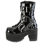 DemoniaCult RANGER 308 Boots Patent (UK4) | Angel Clothing