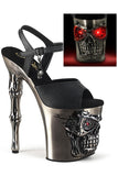 Pleaser Rapture 809-LT Shoes Pewter | Angel Clothing