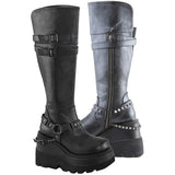 DemoniaCult SHAKER-101 Boots (UK3, UK8) | Angel Clothing