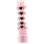 DemoniaCult SWING 230C Pink Transparent Boots | Angel Clothing