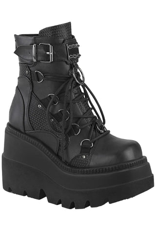 DemoniaCult Shaker 60 Boots Black | Angel Clothing