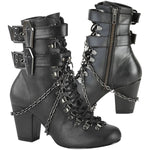 DemoniaCult VIVIKA 128 Boots | Angel Clothing