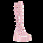 DemoniaCult SWING 815 Pink Holographic Boots