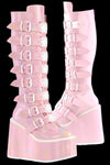 DemoniaCult SWING 815 Pink Holographic Boots