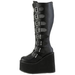 DemoniaCult Swing 815WC Boots WIDE CALF | Angel Clothing