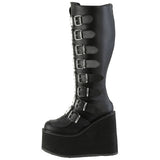 DemoniaCult Swing 815WC Boots WIDE CALF | Angel Clothing