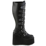 DemoniaCult Swing 815WC Boots WIDE CALF | Angel Clothing