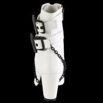DemoniaCult VIVIKA 128 White Boots | Angel Clothing