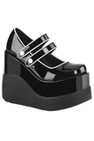 DemoniaCult VOID 37 Black Shoes (UK7) | Angel Clothing