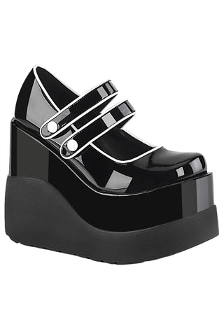 DemoniaCult VOID 37 Black Shoes (UK5, 7) | Angel Clothing