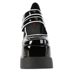 DemoniaCult VOID 37 Black Shoes (UK7) | Angel Clothing