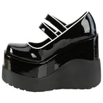 DemoniaCult VOID 37 Black Shoes (UK7) | Angel Clothing