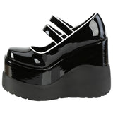 DemoniaCult VOID 37 Black Shoes (UK7) | Angel Clothing