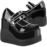 DemoniaCult VOID 37 Black Shoes (UK7) | Angel Clothing