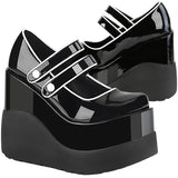 DemoniaCult VOID 37 Black Shoes (UK7) | Angel Clothing