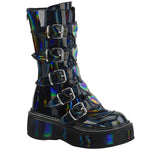 DemoniaCult EMILY-330 Hologram Boots | Angel Clothing